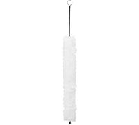 Toyvian Professional Flute Cleaning Brush Cotton Twisted Wire Brush with Loop Handle White Lightweight Cleaning Head Music Instrument Accessories for Flute