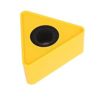 Toyvian Professional Interview Microphone Stand Abs Logo Flag Cover Large Display Area for Branding Easy to Carry for Reporters