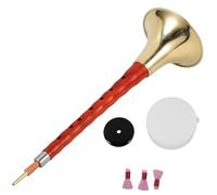 Toyvian Professional Suona Wood Wind Instrument for Beginners Music Practice Handmade Ethnic Chinese Musical Instrument for Adults and Boys and Girls Random Color