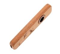 Toyvian Professional Wood Kazoo Flute in Black Walnut for Adults and Beginners Portable Kazoo Instrument for Guitar Ukulele Violin Music Companion Easy to Learn