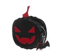 Toyvian Pumpkin Purse: Novelty Halloween Purse Halloween Crossbody Bag - PU Shoulder Bag with Link Chain for Women and Girls - Cute Spooky Season Accessories