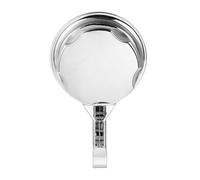 Toyvian Punch Free Cup Hook for Hanging Aprons for Bathroom and Kitchen, Silver Abs Material with Strong Cup Design and Easy Installation Pots, Towels, and Clothes