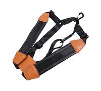 Toyvian Quality Saxophone Double Shoulder Strap Padded Sax Harness Comfortable Sax Belt Neat Design