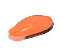 Toyvian Realistic Artificial Salmon Slice Model for Sushi Display Lifelike Fake Salmon Food Prop for Restaurant Showcase Home Kitchen Party Decoration Easy to Clean and Maintain