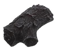 Toyvian Realistic Faux Charcoal Flame Lamp Resin Material with Simulated Flame Effect, Battery Powered Tabletop Indoor Fire Lamp Uses 2 X AAA for Casual Evenings and Home Decoration