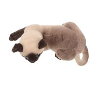 Toyvian Realistic Filling Support Sofas Cotton for Pp and Plush Cuddly Siamese Cat Stuffed Animal Pillow Soft Birthday Living Space Gift