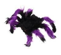 Toyvian Realistic Giant Spider Model Halloween Decorative Prop for Haunted House Party Scary Plush Spider Random Colors Spooky Halloween Animal Accessory for Home Bar Random Color