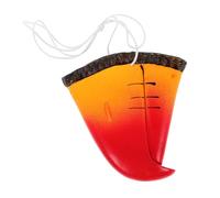 Toyvian Realistic Parrot Nose Mask Vinyl Animal Bird Beak Prop for Halloween Cosplay Party Costume Lightweight Comfortable Decorative Accessory