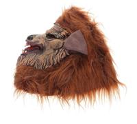 Toyvian Realistic Werewolf Mask with Comfortable Fit and Full Coverage for Adults, Full Face Vinyl Wolf Head Mask for Halloween Cosplay and Masquerade Parties