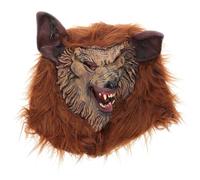 Toyvian Realistic with Adults, Full Coverage Werewolf Vinyl Mask Wolf for Versatile Use and Halloween Cosplay Parties