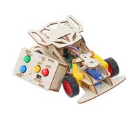 Toyvian Remote Control Model Car Kit DIY Educational Stem for Family Activities and Classroom Learning Boosts Creativity and Problem Solving Skills