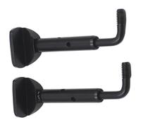 Toyvian Removable chin rest screws for violin 2 pack metal 3/4 4/4 chin rest clamp set black easy adjustment and installation violin parts