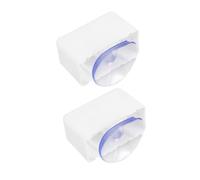 Toyvian Removable Playpen Connector with Universal Clip Multisurface Suction Cup Base Playpen Extension and Protection Accessory White 2 Pack
