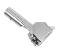 Toyvian Replacement Mop Rod Clamp Chrome Metal Mop Stick Head for Commercial Floor Cleaning in Shopping Malls and Homes Easy to Replace and Sturdy for Large Area Use