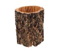 Toyvian Reptile Hideaway Bark Cave with Natural Texture for Lizard Gecko Snake Turtle Privacy Shelter Easy-clean Terrarium Hideouts Suitable for Amphibians and Pets