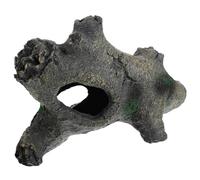Toyvian Reptile Hideout Cave Multi-functional Resin Hiding Place for Turtles Lizards and Small Reptiles Terrarium Decoration and Shelter for Creating Dark Environment