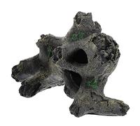 Toyvian Reptile Hideout Cave Resin Decor Creative Hiding Place for Reptiles Snake Tarantula Enclosure Resin Shelter