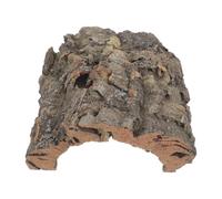 Toyvian Reptile Hideout Shelter Reptile Bark Bark Tree Hollow Log Cave Stable Hide Cave for Shedding Terrarium for Snake and Lizard