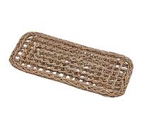 Toyvian Reptile Woven Mat Durable Grass Mat for Lizards Bearded Dragons Iguanas Lounge Play Area for Home Terrarium Use
