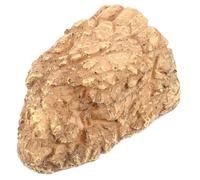 Toyvian Resin Reptile Cave Basking Platform Hideout for Small Lizards Turtles Snakes Fish Safe Habitat Shelter for Amphibians and Pocket Pets