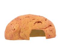 Toyvian Resin Shelter Cave for Reptile Hideout Pets Basking Platform Creative Hiding Place in Tortoise Enclosure Accessories