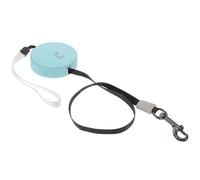 Toyvian Retractable Small Pet Leash 2m Nylon Extendable Leash for Dogs Cats Rabbits to 5kg round Blue Handle Suitable for Walking and Outdoor Use