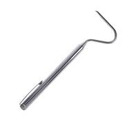 Toyvian Retractable Snake Hook Tool Stainless Steel Herp Tool for Safe Handling of Snakes Reptiles Compact Design for Easy Carrying and Collection