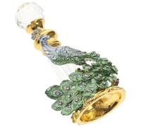 Toyvian Retro Decorative Glass Essential Oil Bottle for Aromatherapy and Perfume Refillable Vintage Style Small Portable Dispenser for Travel and DIY Fragrance Storage