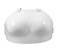 Toyvian Reusable White Pvc Chest Guard Fencing Chest Protector with Ergonomic Design Comfortable Fit Comprehensive Protection for 17 Years Old Girl Fencing Training