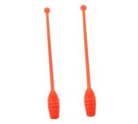 Toyvian Rhythmic Gymnastics Sticks Artistic Dance Poles for Adults Comfortable Non Slip Grip for Gymnastics Training Performance Activities