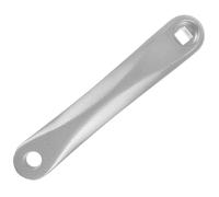Toyvian Rider Bike Crank Arm Replacement Sturdy Left Crank Arm for Square Hole Crankset Durable Aluminum Alloy Construction Easy Installation for Mountain and Road Bicycles