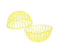 Toyvian Rolling Chicken Ball Cage Portable Poultry Hutch for Outdoor Use Innovative Round Coop for Rabbits Ducks and Birds Easy Mobility Design for Fresh Grazing Areas