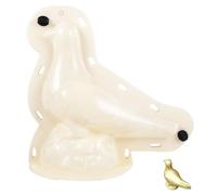 Toyvian Roman Column Concrete Mold Peace Dove Design, Smooth Surface Plastic Form for Balcony Accessories and Balustrade DIY Supplies