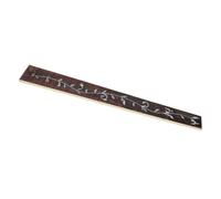 Toyvian Rosewood Acoustic Guitar Fretboard Replacement Frets Fingerboard DIY for Beginner and Professional Instrument Accessories