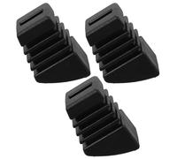 Toyvian Rubber Drum Feet 3Pcs Anti-Slip Drum Rack Protectors Stability and Floor Protection Easy Installation Covers for Legs