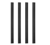 Toyvian Rubber Strip Replacement Dustpan Edge Lip Accessories for for 4 Pcs Sweeping and Collecting , Compact and Lightweight Dustpan Repair Accessories