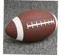 Toyvian Rugby Ball American Football for Students High Grip Synthetic Leather Wear Resistant Outdoor School Training Game Ball