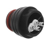 Toyvian Salon Grade Black Pearl Micro Bubble Suction Head Replacement Tips for Beauty Device Handpiece, Reusable Pore Cleaner Accessory Suitable for Home and Spa Facial Care