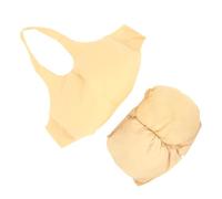 Toyvian Santa Padded Belly and Fake Booty Christmas Cosplay Accessory for Adults Quick Wear Holiday Party Prop Realistic Santa Claus Suit Enhancement for Halloween and Themed Events