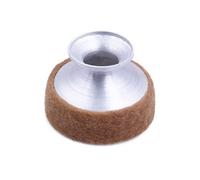 Toyvian Saxophone Soprano Metal Mute Hard Aluminium Brown Silver Narrows Tone Compatible Soprano Saxophones