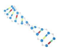 Toyvian Scientific Double Helix Dna Model Kit for Biology Teaching Educational Assembly Instrument with Visible Structure DIY Science Learning Aid for Students and Classroom Use