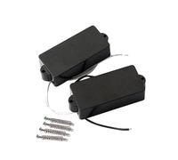 Toyvian Sealed Closed Type String Pickup for Electric Bass Guitar Black Delivers Warm Tones Aggressive Harmonics Replacement Accessory for Musicians