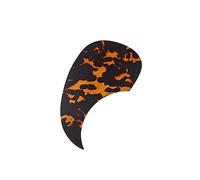 Toyvian Self-Adhesive Pick Guard for Acoustic Guitar Comma Shape Universal Folk Guitar Guard Scratch Protection Sunset Colour Easy to Install 1 Piece