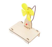 Toyvian Self-made Wind Driven Generator Science Experiment Kit for Schools Diy Educational Device Compact Teaching Model for Fun Physics Learning Tool