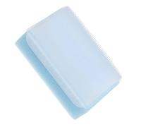 Toyvian Sensory Brush for Therapy Baby Bath Brush Newborn Massage Tool Soft Silicone Sky Blue Infant Bath Sponge for Sensitive Skin and Sensory Room Activities