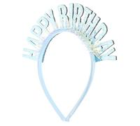 Toyvian Sequin Design Birthday Headdress Chic Headband Wear Resistant Long Serving Life Plastic Party Hair Accessory for Women Birthday Party