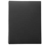 Toyvian Sheet Music Folder Binder A4 Multi-Layer Flat Flip Organizer with 20 Double-Sided Insert Sleeves for Musicians and Band Sheet Music Storage and Exam Papers