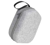 Toyvian Shockproof Vr Glasses Carrying Case Lightweight Portable Storage Bag with Double Zipper and Dual Compartments for Headphones and Controllers Travel Essential