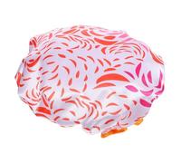 Toyvian Shower Cap Double-layer Reusable Shower Cap for Women Extra Large Comfortable for Bathing and Long Hair