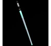 Toyvian Silent Version Luminous Seven-Color Retractable Glowing Sword , Single Pack Light-Up Plastic Sword for Party Play and Cosplay Props